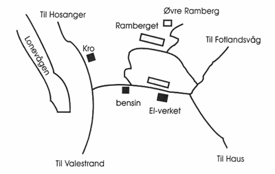 Kart til Ramberget og Elvegg